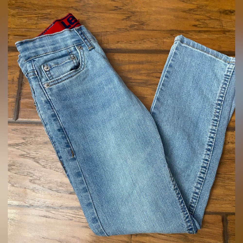 Levi's Light Blue Straight Jeans Size 8
